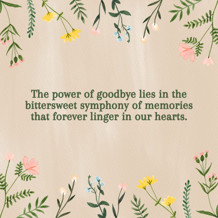 Goodbye Quotes